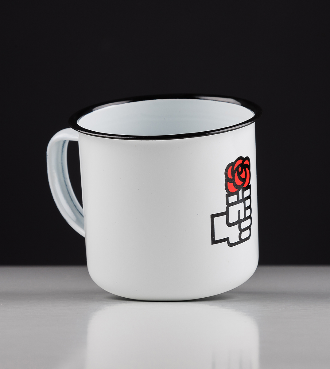 Taza Retro PSOE Metal